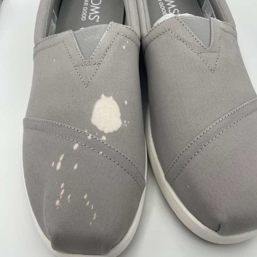 TOMS Alp Fwd men’s slip-on canvas gray sneakers Size 11 - Picture 12 of 13